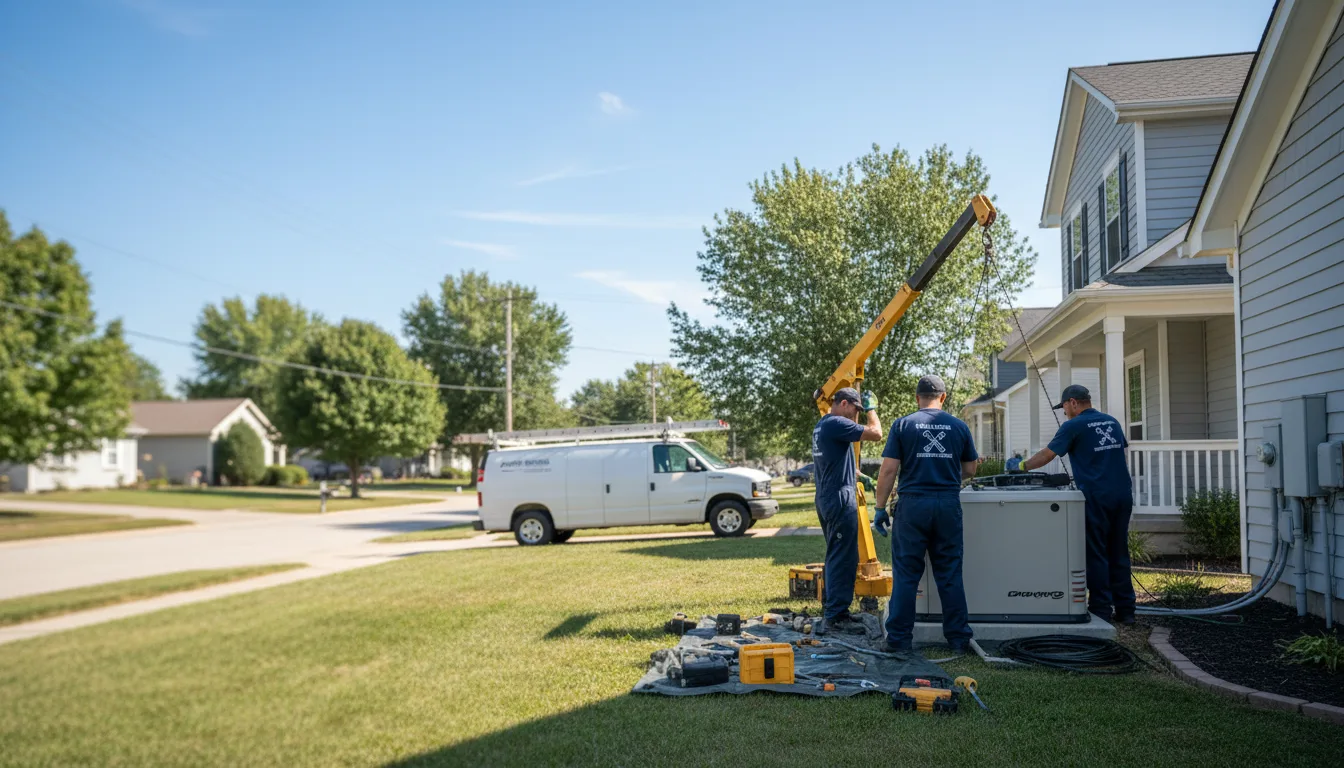 Generator Installation in Le Roy, KS near me
